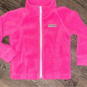 Columbia Vibrant Pink Fleece Jacket